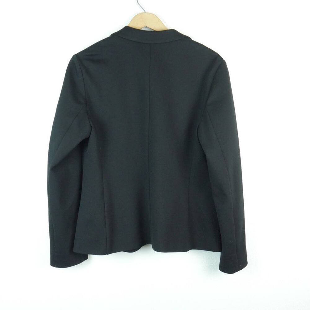 BOSS Jonalahara Blazer Size 8 Black Knit Unstructured Hugo Boss Capsule Jacket - Picture 8 of 13
